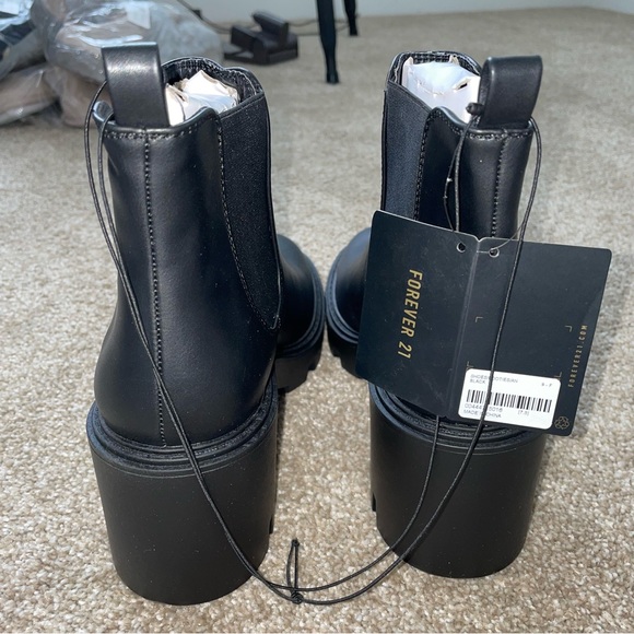 Forever 21 Chunky Boots - Picture 3 of 4